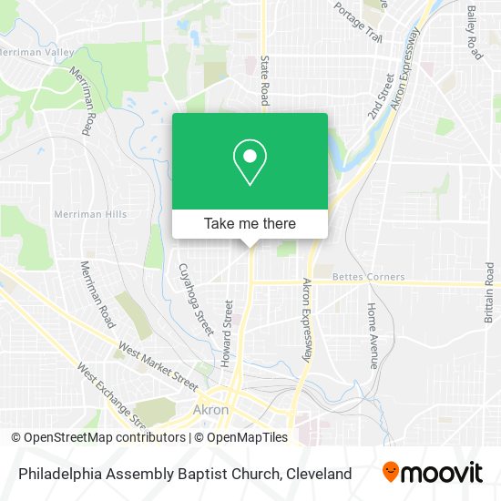 Mapa de Philadelphia Assembly Baptist Church