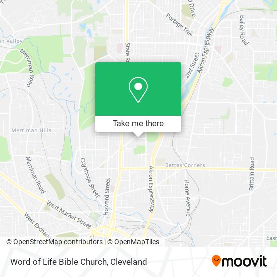 Mapa de Word of Life Bible Church