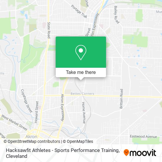 Hacksawfit Athletes - Sports Performance Training map