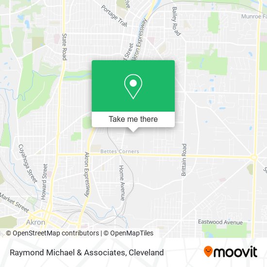 Raymond Michael & Associates map