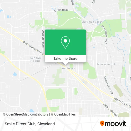 Smile Direct Club map