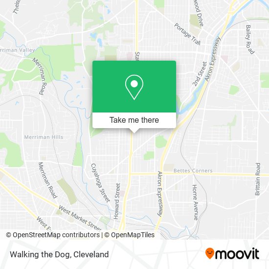 Walking the Dog map