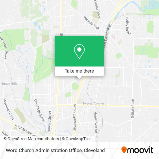 Mapa de Word Church Administration Office