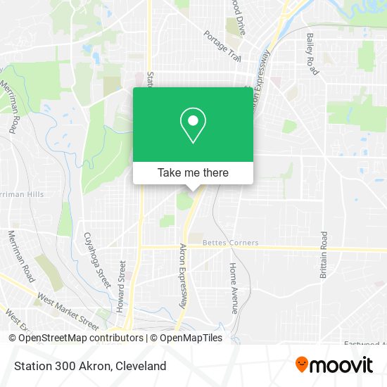 Mapa de Station 300 Akron