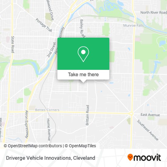 Driverge Vehicle Innovations map