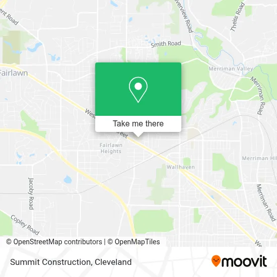 Summit Construction map