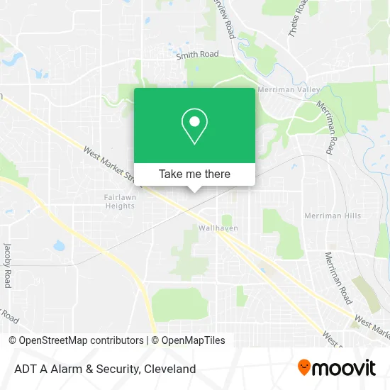 ADT A Alarm & Security map