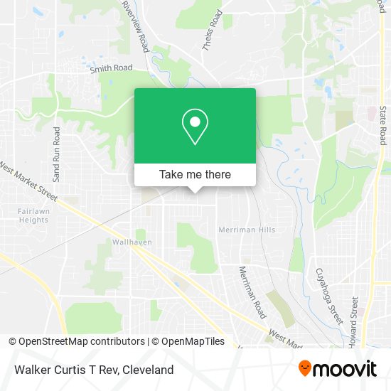 Mapa de Walker Curtis T Rev