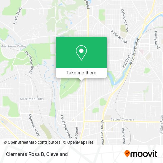 Mapa de Clements Rosa B