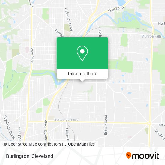 Mapa de Burlington