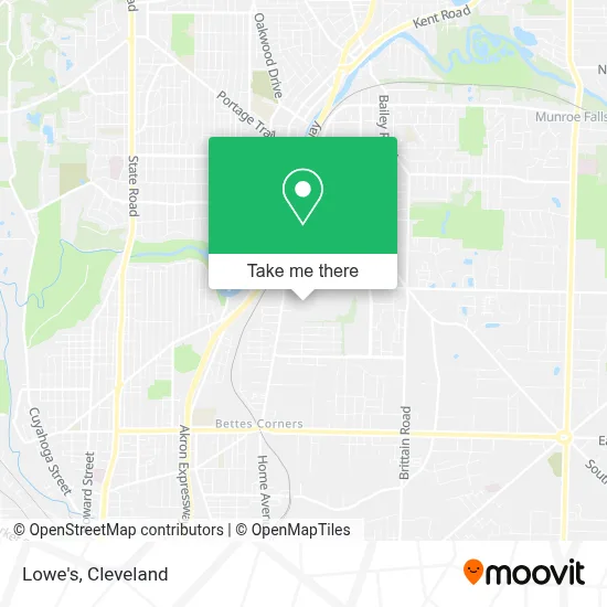 Lowe's map