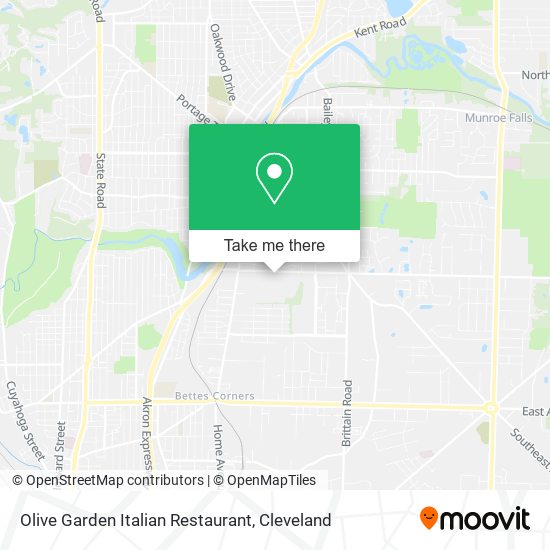 Olive Garden Italian Restaurant map