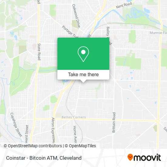 Coinstar - Bitcoin ATM map