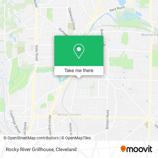 Rocky River Grillhouse map