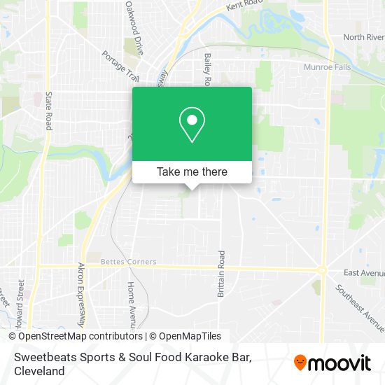 Mapa de Sweetbeats Sports & Soul Food Karaoke Bar