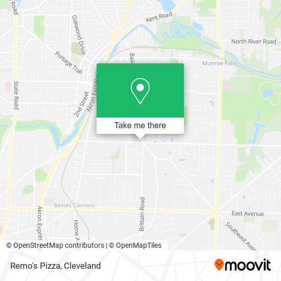 Mapa de Remo's Pizza