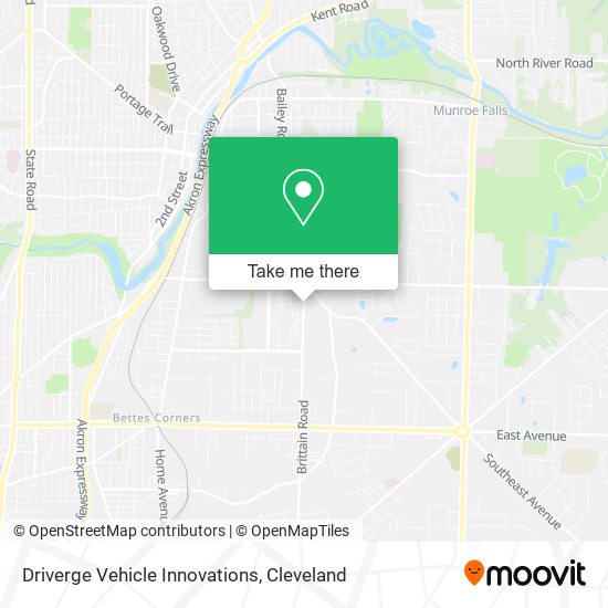 Driverge Vehicle Innovations map