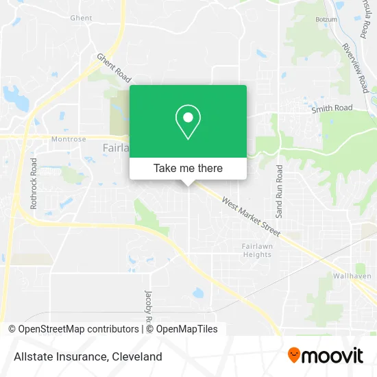 Allstate Insurance map