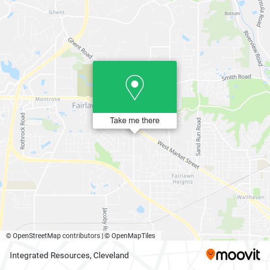 Integrated Resources map