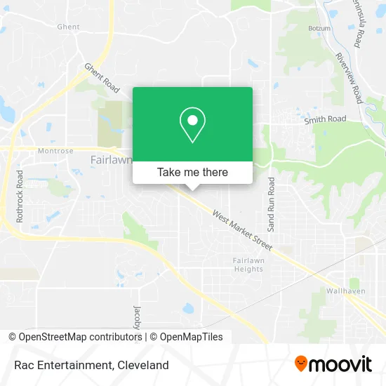 Rac Entertainment map