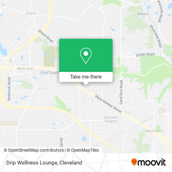 Mapa de Drip Wellness Lounge
