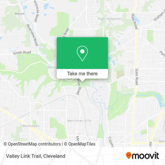 Valley Link Trail map