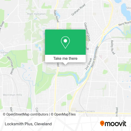 Locksmith Plus map