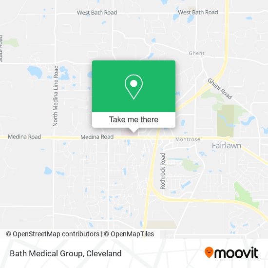 Bath Medical Group map