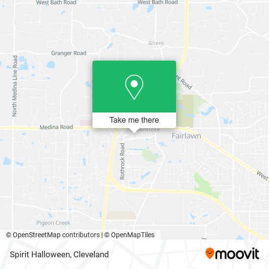 Spirit Halloween map