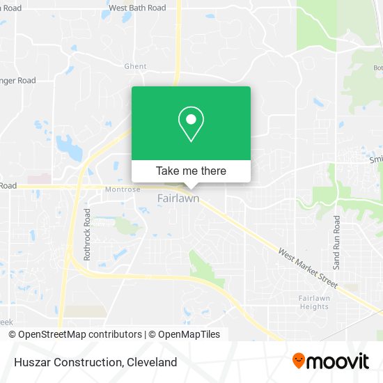 Mapa de Huszar Construction