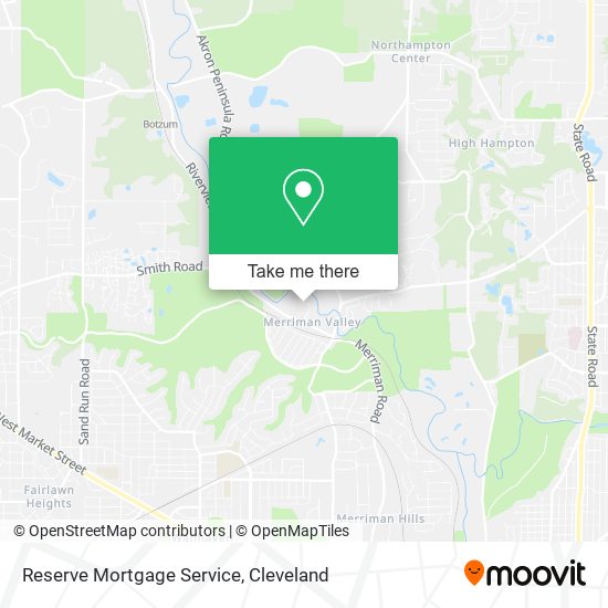 Reserve Mortgage Service map