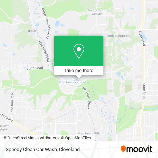 Speedy Clean Car Wash map