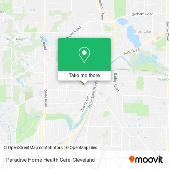 Paradise Home Health Care map