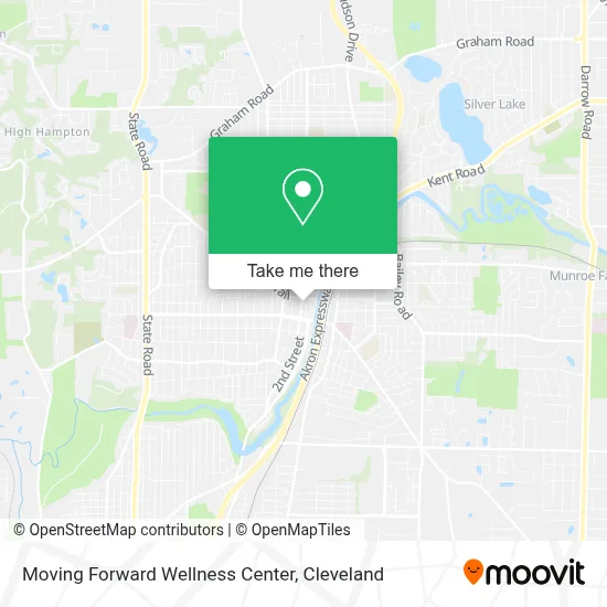 Moving Forward Wellness Center map