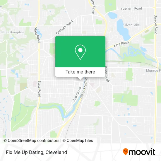 Fix Me Up Dating map