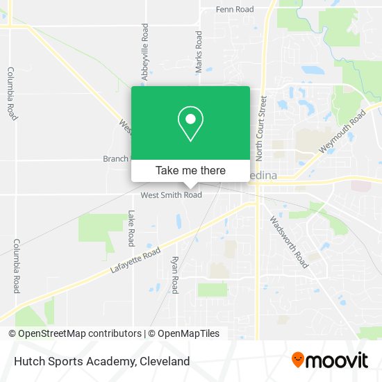 Hutch Sports Academy map