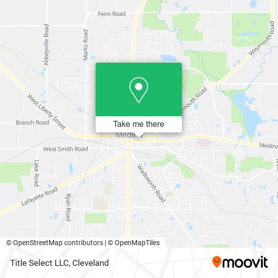 Title Select LLC map