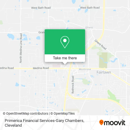 Primerica Financial Services-Gary Chambers map