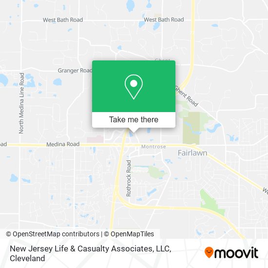 New Jersey Life & Casualty Associates, LLC map