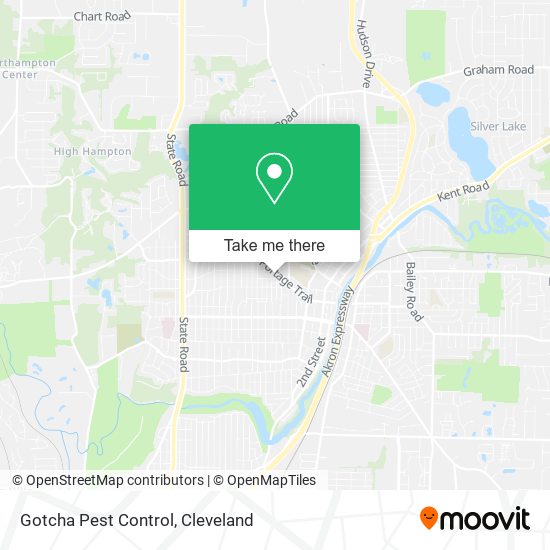 Mapa de Gotcha Pest Control