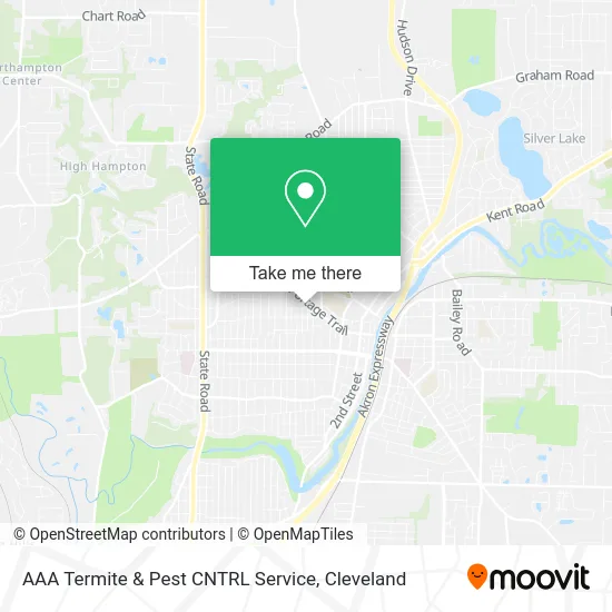 AAA Termite & Pest CNTRL Service map