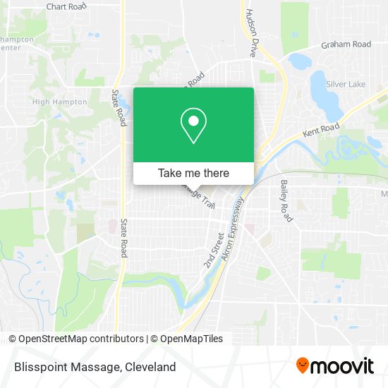 Blisspoint Massage map