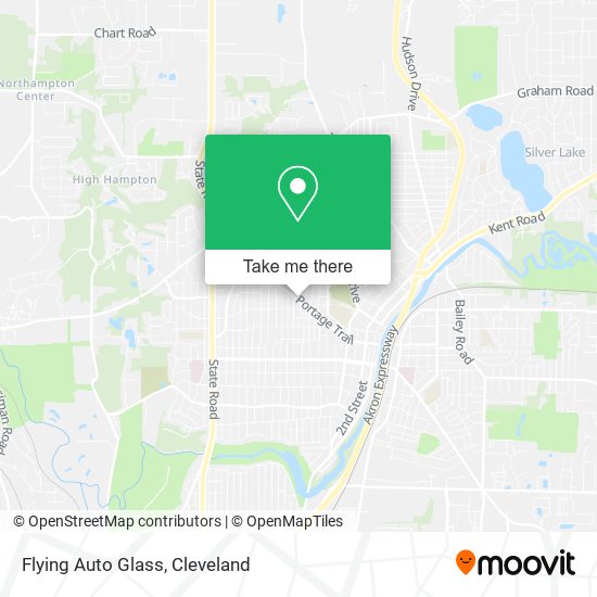 Flying Auto Glass map