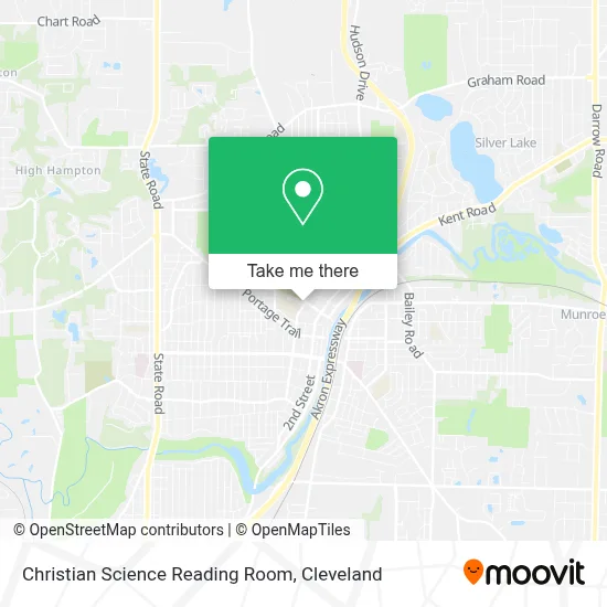 Christian Science Reading Room map