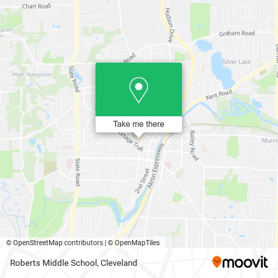 Roberts Middle School map