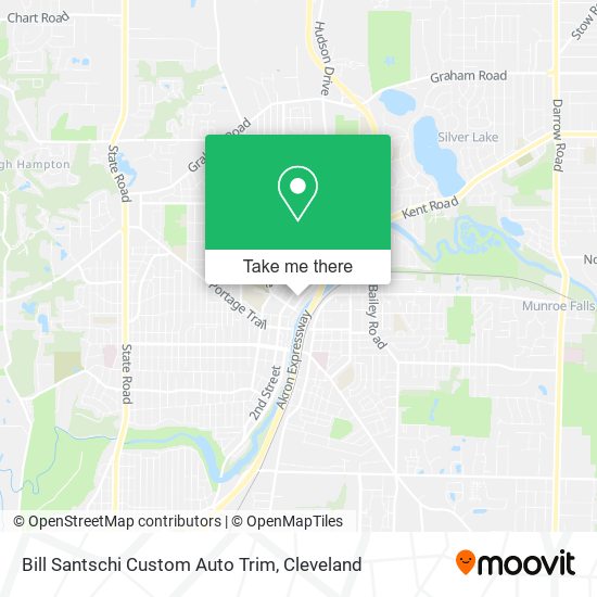 Bill Santschi Custom Auto Trim map