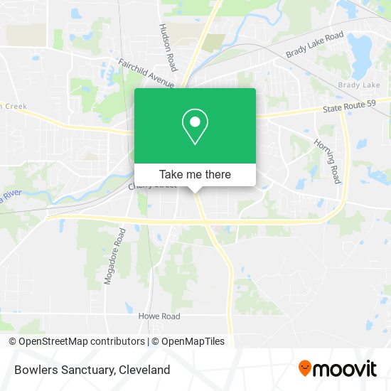 Bowlers Sanctuary map