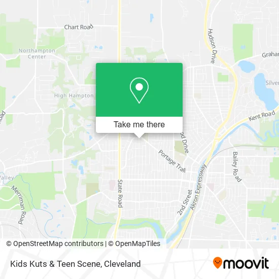 Mapa de Kids Kuts & Teen Scene