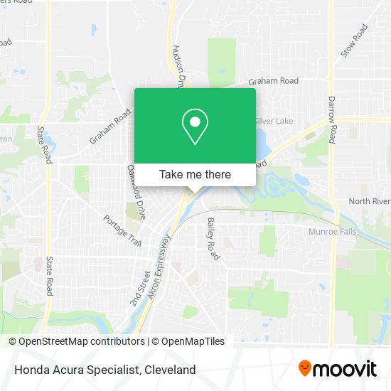 Mapa de Honda Acura Specialist