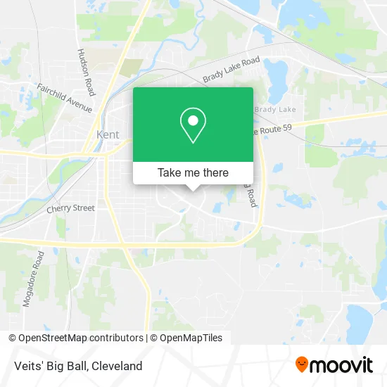 Veits' Big Ball map